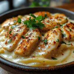 Welcome to a culinary adventure that marries the exuberance of Cajun flavors with the creamy comfort of Alfredo sauce. Our Cajun Chicken Alfredo Extravaganza is not just a recipe; it's a celebration of vibrant Southern cuisine, perfect for those who crave a little spice in their lives. This dish captures the essence of Cajun cooking, known for its bold flavors and hearty ingredients, while simultaneously offering the smooth and rich textures that Alfredo sauce brings to the table.