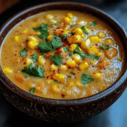 Smoky Paprika Sweet Corn Chowder: A Comforting Culinary Delight