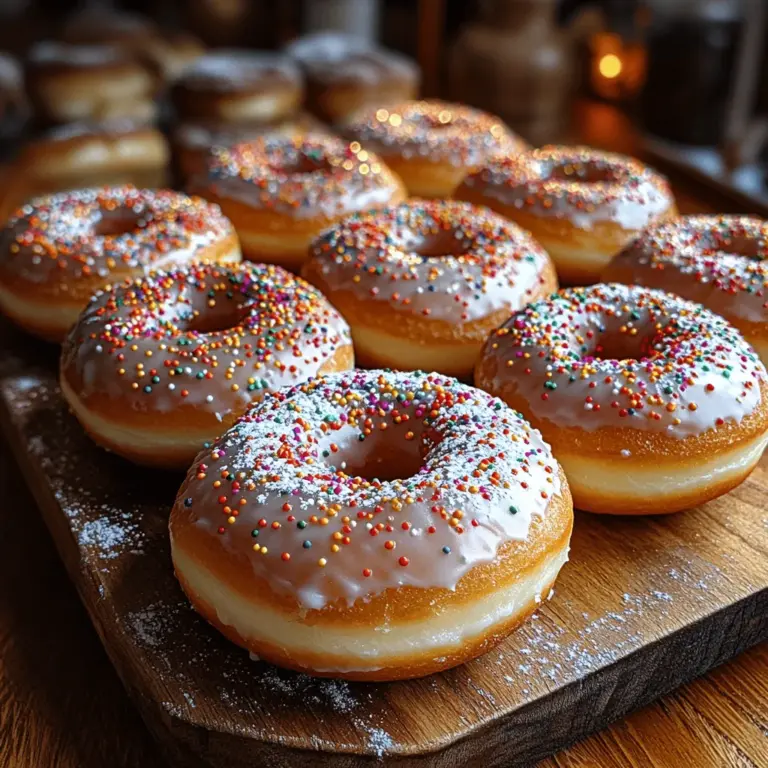 Donuts have been a beloved treat across the globe for generations. Their soft, fluffy texture, combined with a variety of flavors and toppings, makes them irresistible. However, traditional donuts often come with a hefty calorie count and a sugar overload. Enter the Heavenly Greek Yogurt Donuts, a lighter and healthier alternative that doesn't skimp on taste. These donuts are not only easy to make but also incorporate Greek yogurt, making them a delicious option for breakfast or a sweet snack without the guilt.