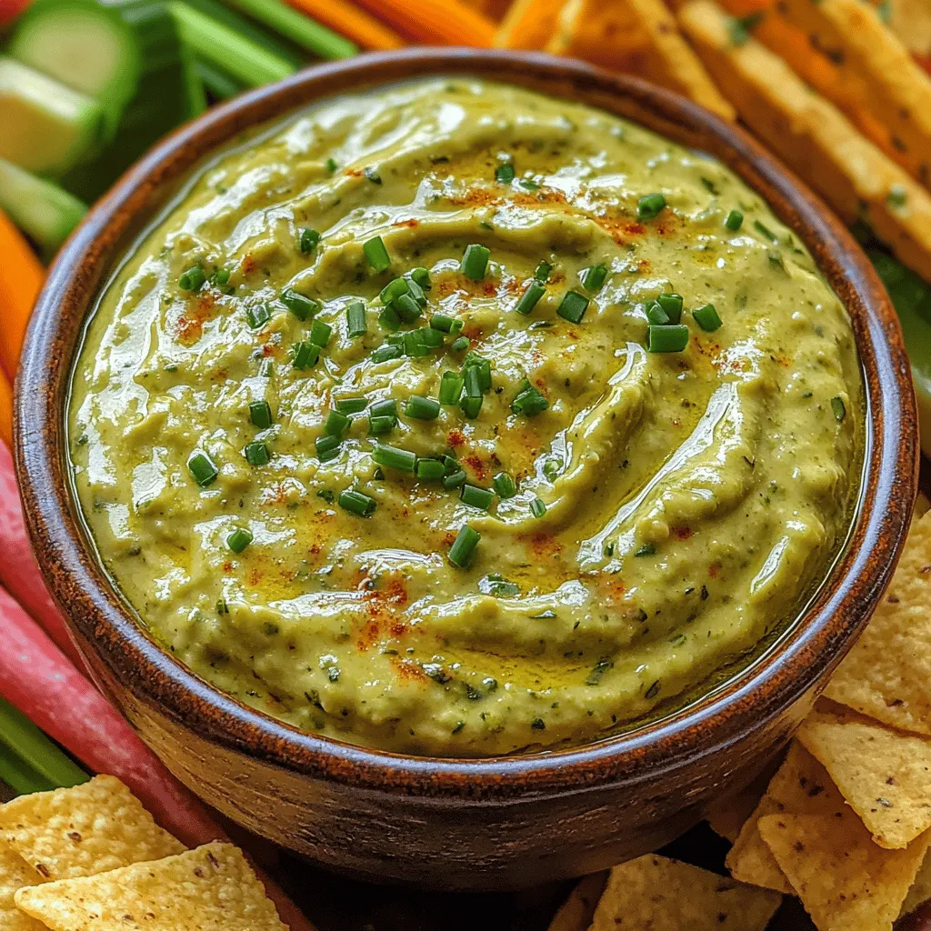 Creamy Avocado Ranch Dip: A Culinary Delight