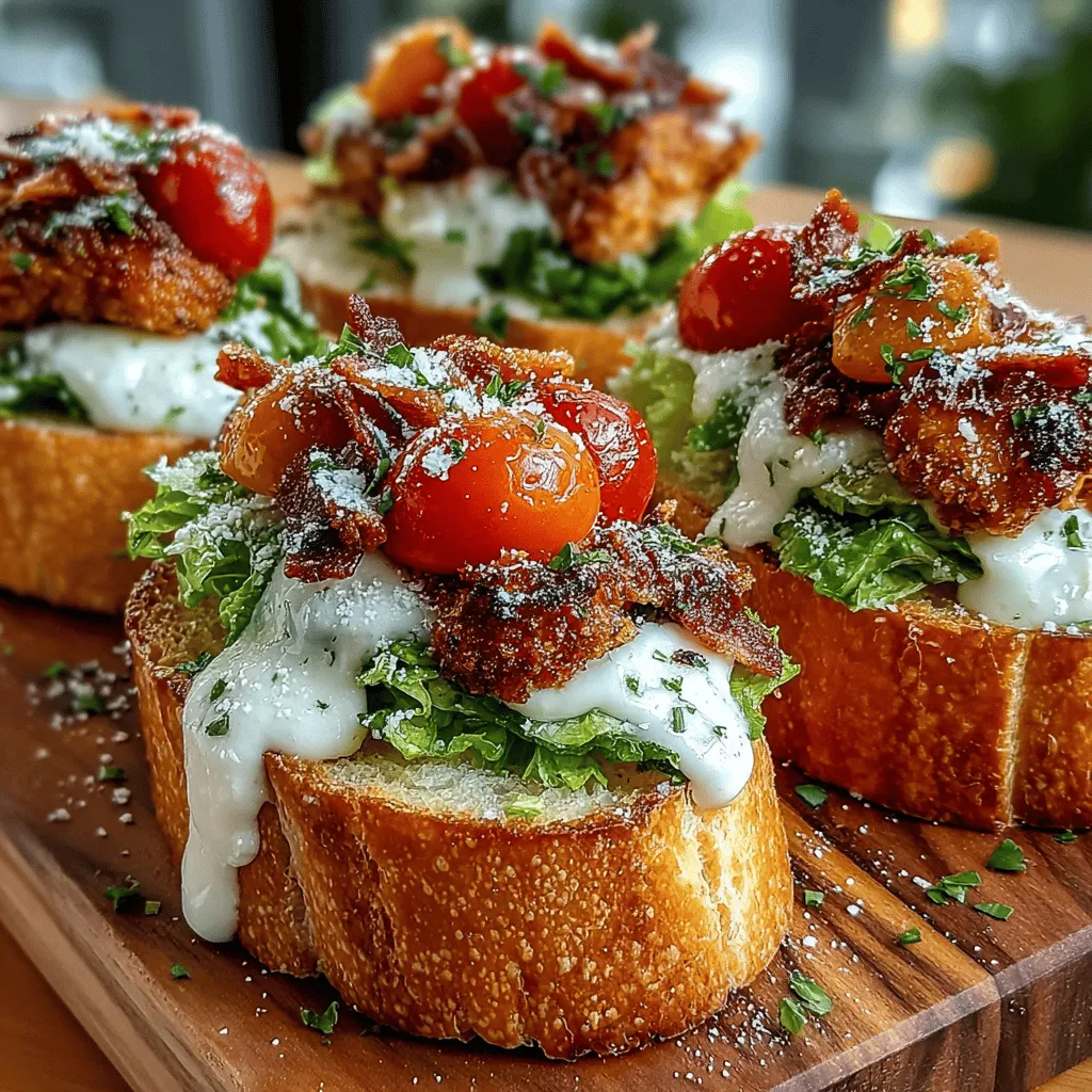 When it comes to comfort food, few dishes can rival the popularity of chicken melts. These scrumptious sandwiches are not only satisfying but also incredibly versatile, offering a canvas for a myriad of flavors and ingredients. Whether enjoyed as a quick lunch or a hearty dinner, chicken melts cater to a wide range of tastes and preferences. Today, we’re putting a delightful spin on this classic favorite with our Crunchy Caesar Chicken Melts. This recipe marries the flavors of the beloved Caesar salad with the comforting essence of warm, melted cheese and crispy bread, creating a savory treat that's sure to please anyone at the table.