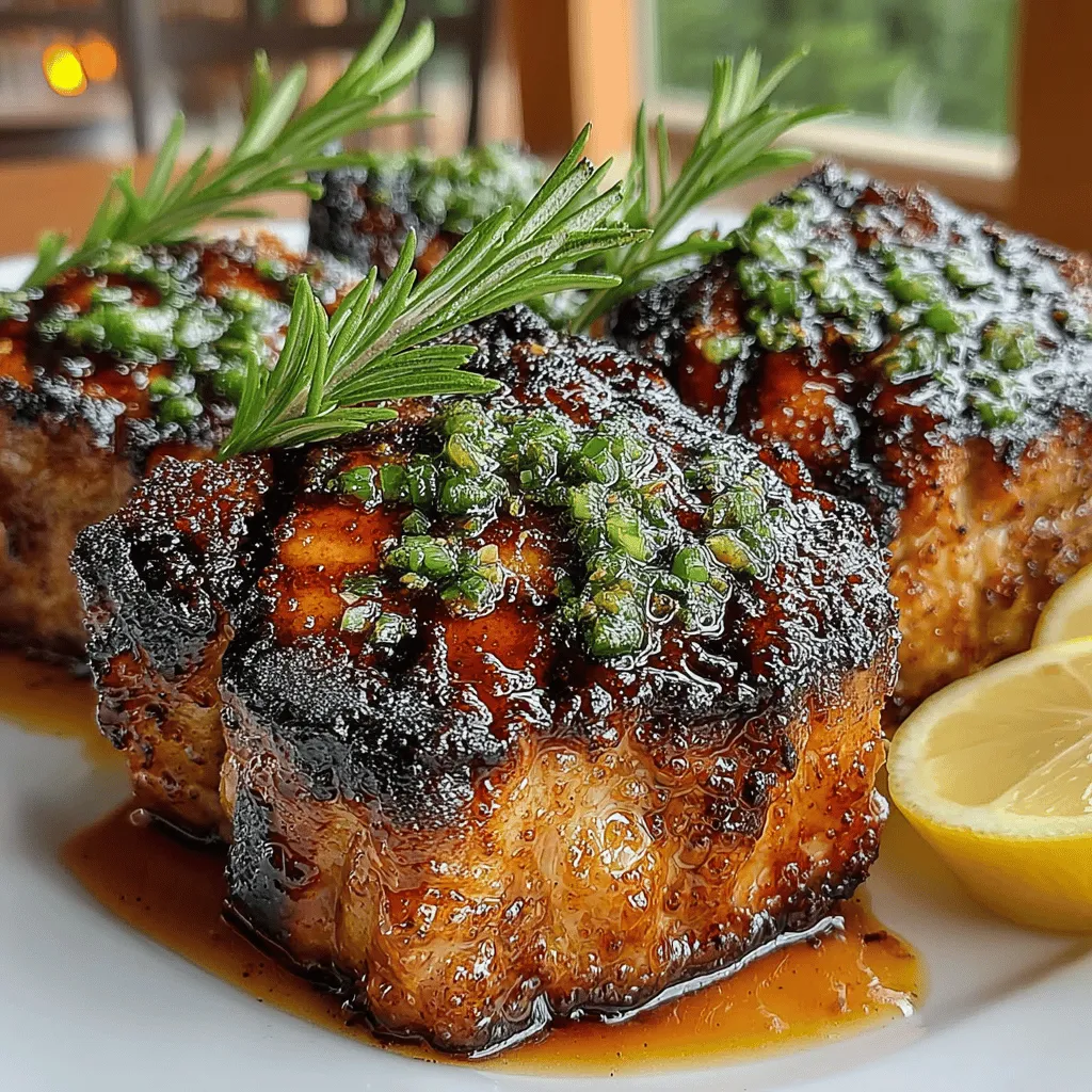 When it comes to grilling, few dishes can rival the succulent charm of pork chops. Among the myriad of recipes out there, Savory Maple Dijon Grilled Pork Chops stand out as a perfect marriage of savory and sweet flavors that tantalize the taste buds and make for an unforgettable meal. This recipe not only highlights the rich and juicy character of the pork but also introduces a delightful twist with the combination of maple syrup and Dijon mustard. The resulting dish is a perfect balance of flavor that is sure to impress your family and friends, making it ideal for casual weeknight dinners, weekend barbecues, or even special occasions.