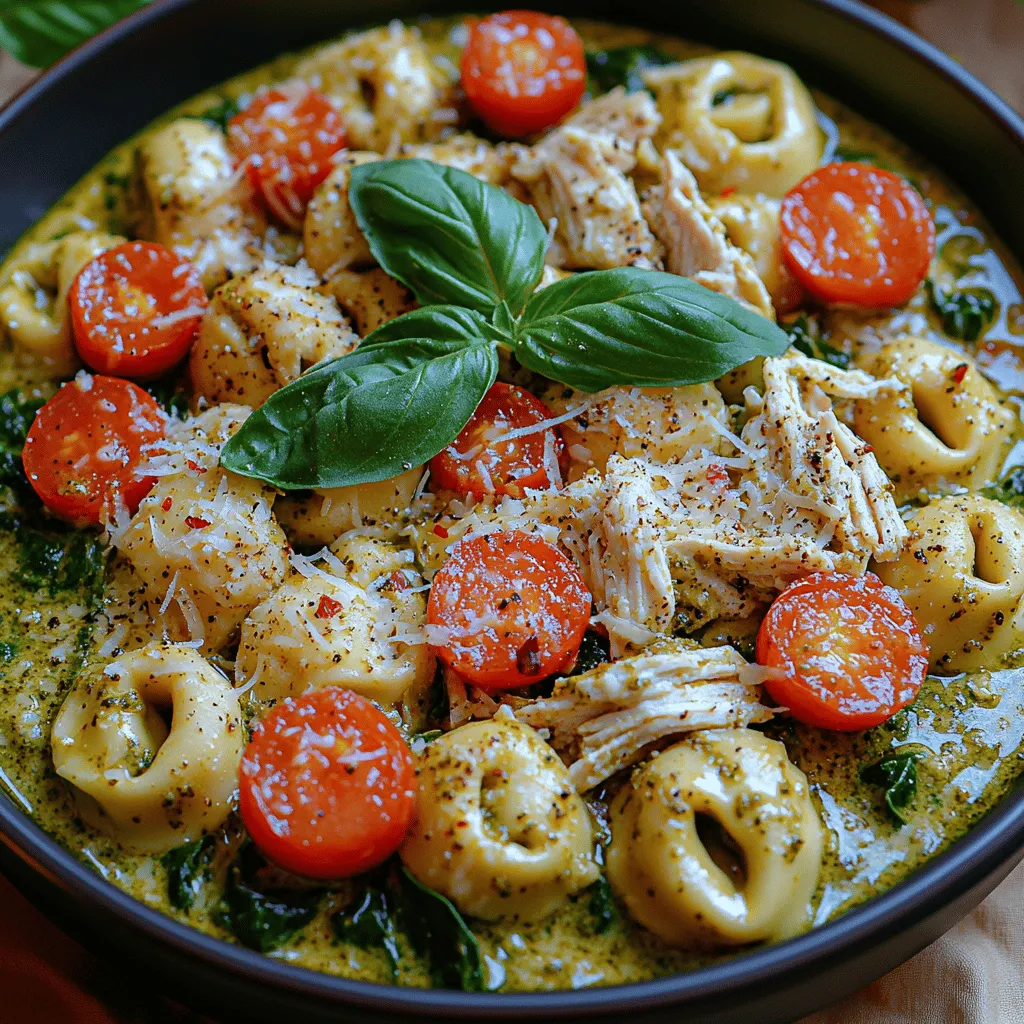 When it comes to comfort food, few dishes can rival the allure of creamy pasta. The rich, indulgent textures and flavors provide a welcome respite from the hustle and bustle of daily life. One such dish that embodies this charm is Creamy Pesto Chicken Tortellini. This recipe artfully combines the velvety goodness of a creamy sauce with the fresh, aromatic notes of basil pesto, all while incorporating the heartiness of chicken and tender tortellini. Whether you're seeking a quick and satisfying meal for a busy weeknight or a dish that impresses guests at a dinner party, this recipe is sure to deliver.