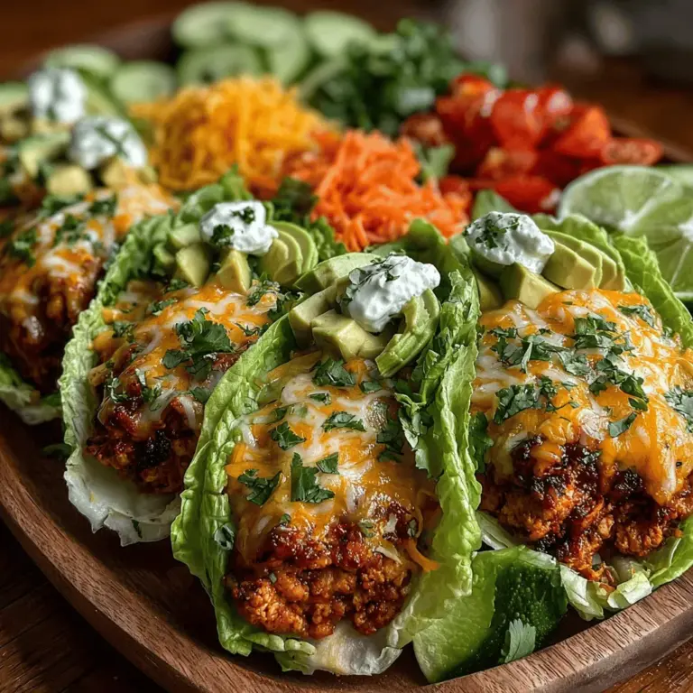 In recent years, the movement toward healthier eating has gained significant momentum, with many individuals seeking alternatives to traditional meals that are both nutritious and satisfying. Among the myriad of options available, lettuce wraps have emerged as a popular choice for those looking to reduce their carbohydrate intake while maximizing flavor and freshness. These versatile wraps serve as a wholesome substitute for traditional sandwiches and tacos, allowing for a delightful crunch and a burst of vibrant flavors. Turkey Ranch Lettuce Wraps, in particular, combine the lean protein of ground turkey with fresh vegetables and zesty ranch seasoning, making them an ideal meal for lunch, dinner, or even a healthy snack.