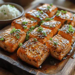 Crispy Teriyaki Salmon Cubes Recipe: Perfecting Every Bite