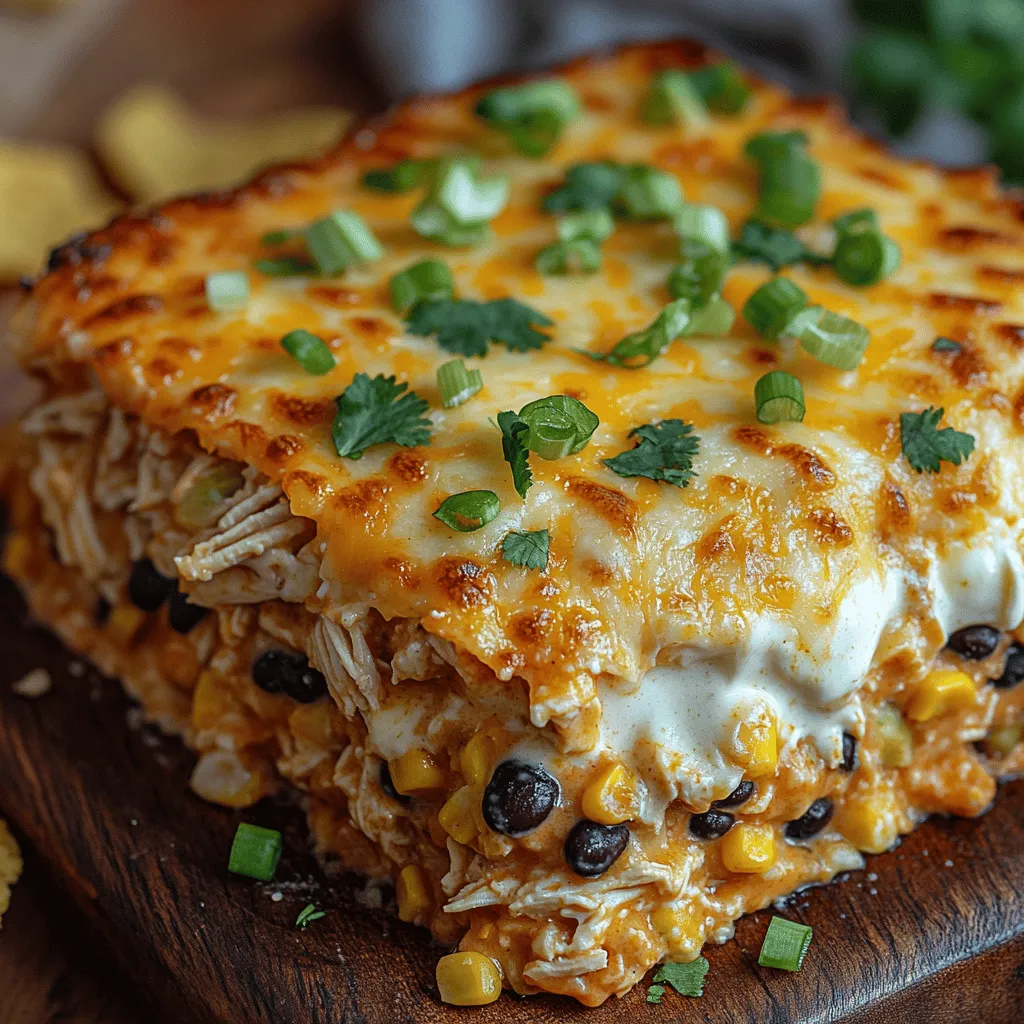 In the realm of comfort food, few dishes can rival the creamy chicken taco casserole. This delightful recipe marries the rich, savory flavors of traditional tacos with the cozy, satisfying embrace of a casserole. It's an ideal choice for busy weeknights when time is of the essence but you still want to serve a meal that feels special. With its layers of shredded chicken, black beans, sweet corn, and a luscious cheese base, this dish not only pleases the palate but also warms the heart. Whether you're hosting a family gathering or simply looking to whip up something quick and delicious, this creamy chicken taco casserole is sure to become a favorite in your culinary repertoire.