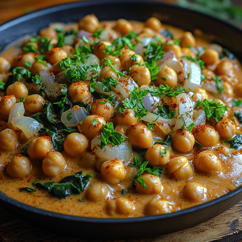 To truly appreciate the Creamy Garlic Chickpea Skillet, it’s essential to understand the key ingredients that contribute to its wonderful taste and health benefits.
