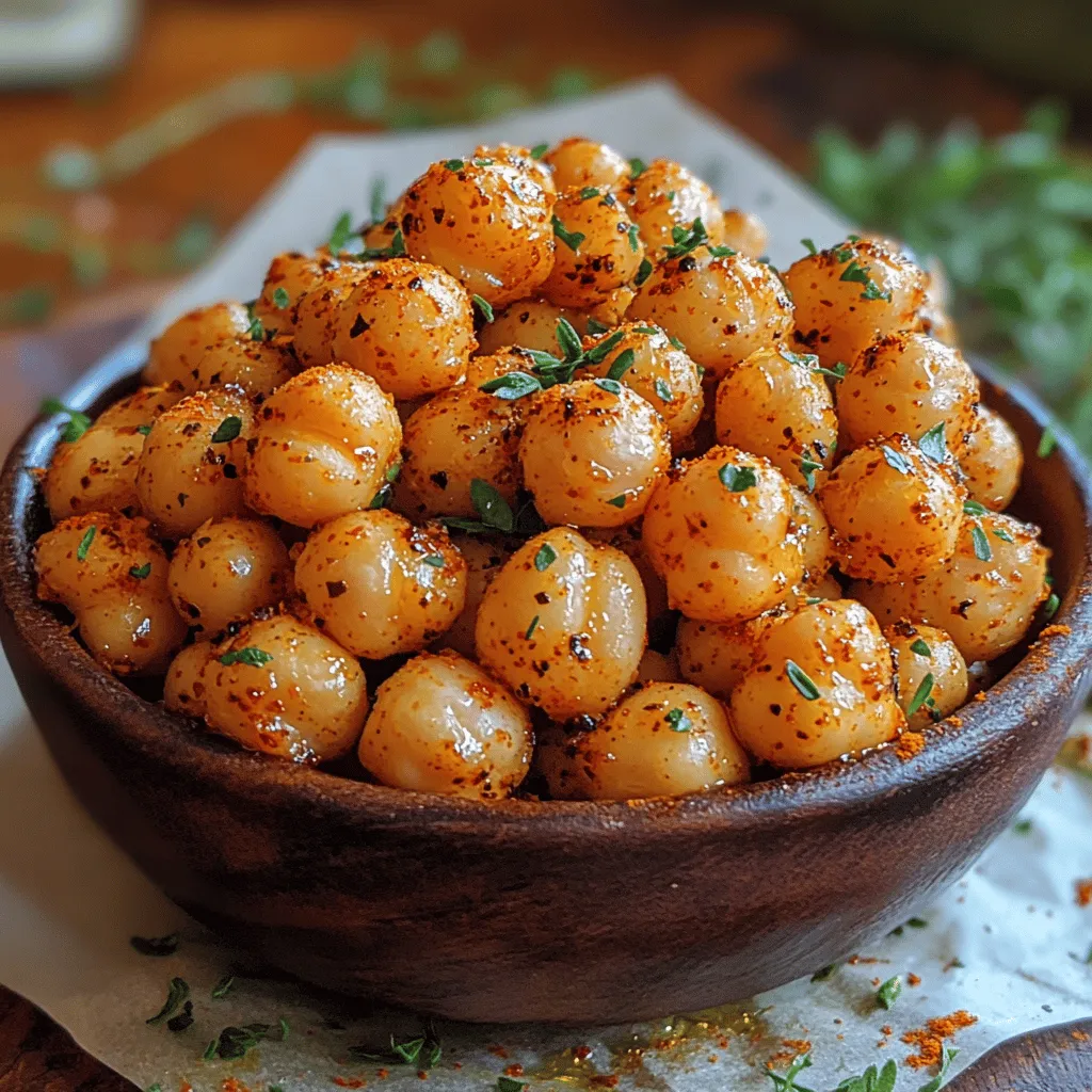 Crunchy Ranch Chickpea Munchies: A Flavorful Snack Experience