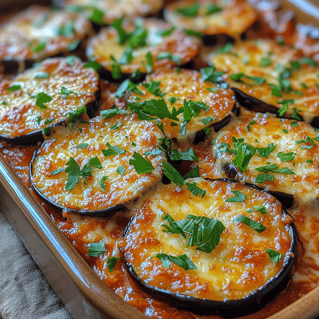 Creamy Eggplant Parmesan Bake: A Culinary Delight