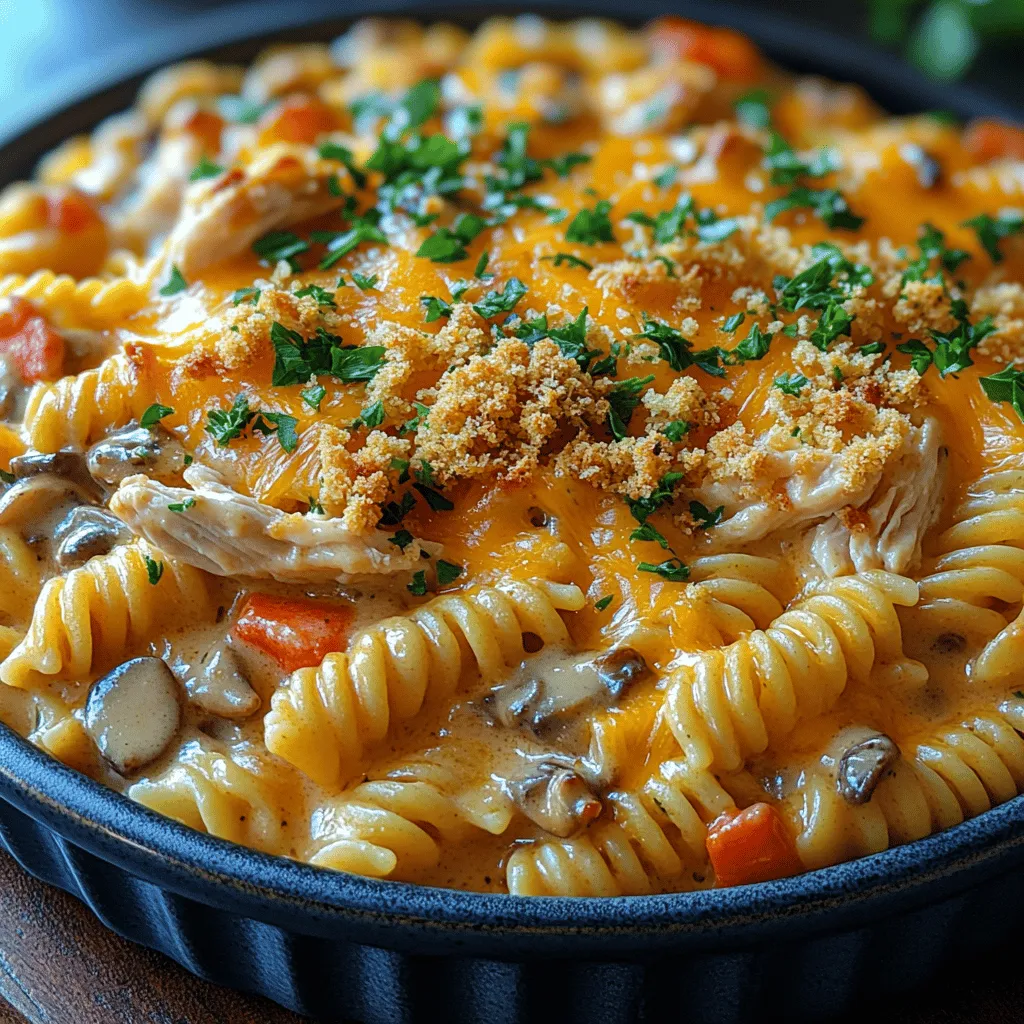 When it comes to comfort food, few dishes can rival the warm embrace of a cozy casserole. The Cozy Creamy Chicken Noodle Casserole is a quintessential example of this culinary genre, combining tender chicken, soft pasta, and a creamy sauce into one harmonious dish. This casserole is not only a delicious meal option but also an inviting centerpiece for family gatherings. Its versatility makes it suitable for any occasion, whether it's a weeknight dinner or a special celebration, allowing you to tailor it to your family's preferences.