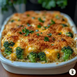 When it comes to comfort food, few dishes can rival the creamy, cheesy goodness of Cheesy Broccoli Delight Bake. This delightful casserole combines fresh broccoli, a medley of cheeses, and a rich creamy base to create a dish that is not only satisfying but also packed with nutritious ingredients. Whether you're looking to impress guests at a gathering or seeking a wholesome meal for your family, this recipe stands out as a versatile option that can easily adapt to different occasions.