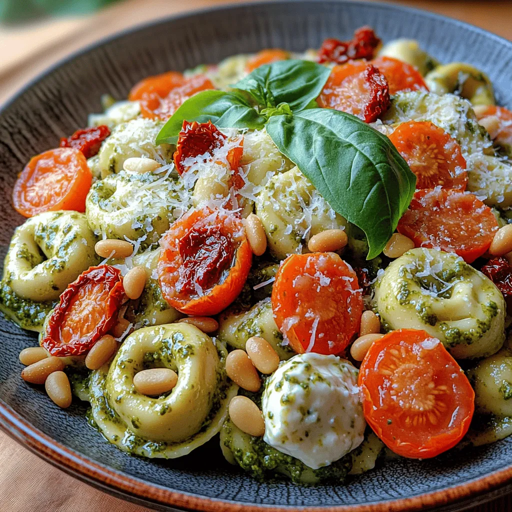 Creamy Pesto Tortellini Salad: Flavor Enhancements, Serving Suggestions, and Nutritional Information