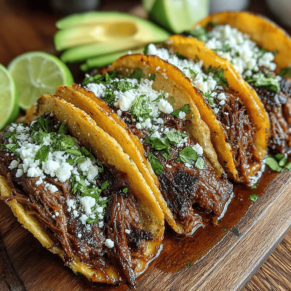 When it comes to satisfying culinary experiences, few dishes can rival the delight of smoky chipotle slow-cooked pulled beef tacos. This mouthwatering recipe offers a perfect blend of savory flavors and tender textures, making it an irresistible choice for gatherings, family dinners, or a cozy night in. The slow-cooking method not only enhances the beef's tenderness but also allows the aromatic spices and fresh ingredients to meld together, creating a taco experience that is both delicious and memorable.