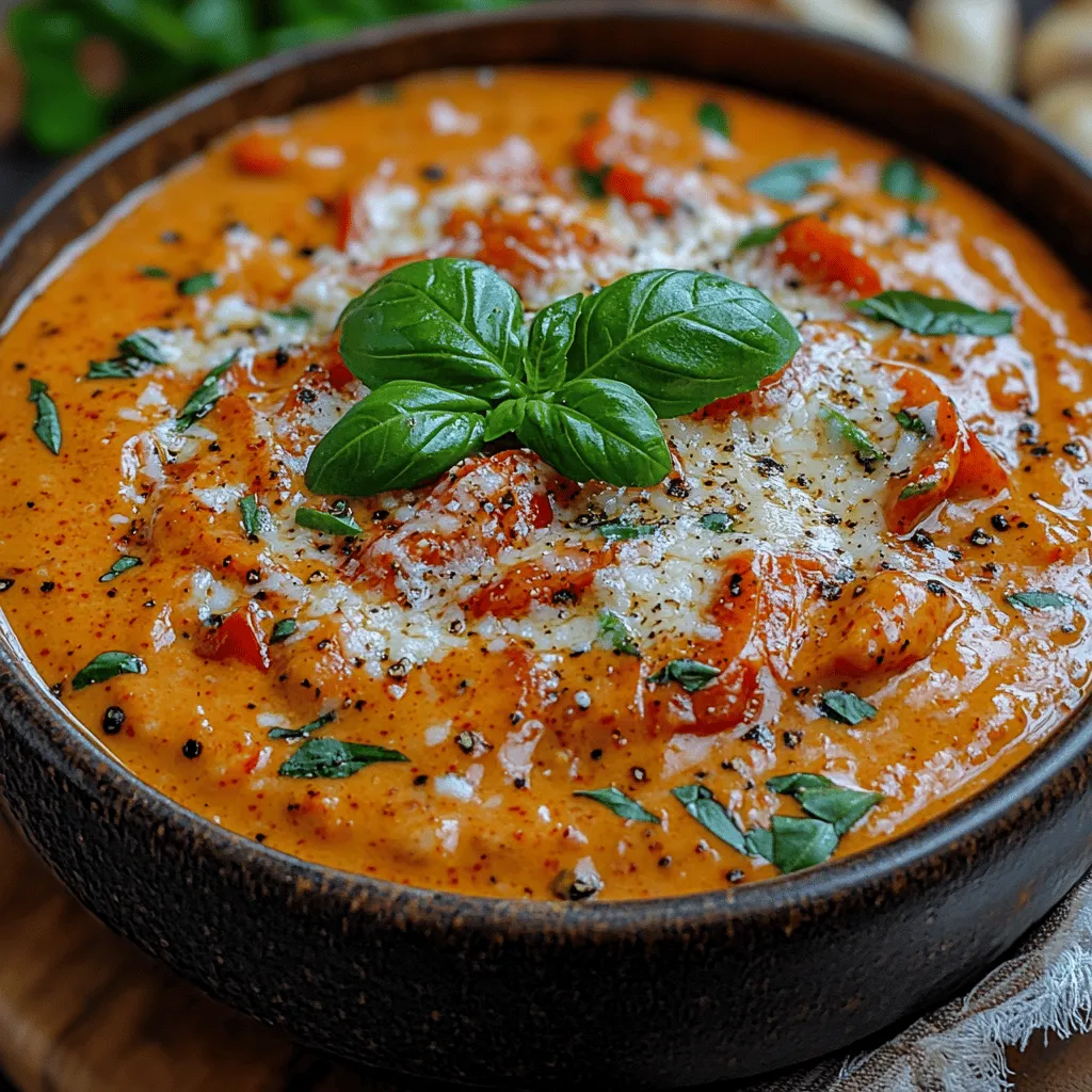 Creamy Roasted Pepper Bliss Sauce: A Culinary Delight