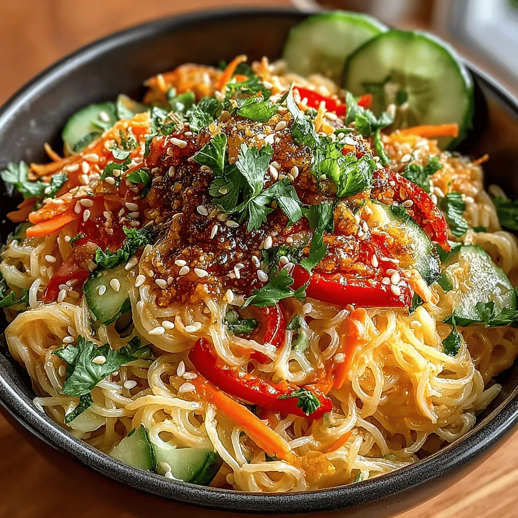 Creating Cold Peanut Sesame Noodles is an enjoyable culinary journey that results in a refreshing, flavorful dish. Follow these comprehensive steps to perfect your noodle preparation and enhance your dish with delicious flavors.