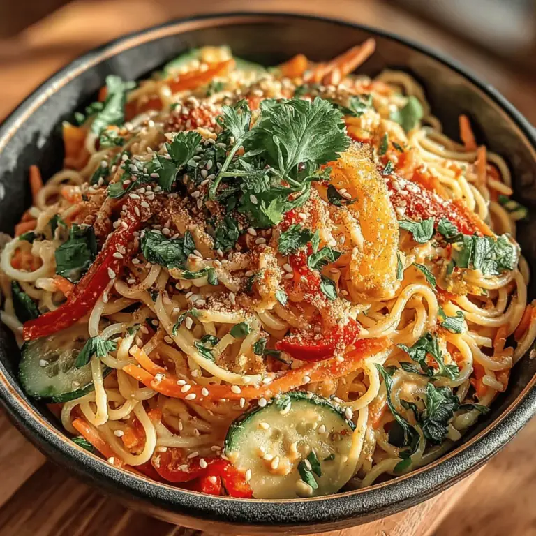 Creating Cold Peanut Sesame Noodles is an enjoyable culinary journey that results in a refreshing, flavorful dish. Follow these comprehensive steps to perfect your noodle preparation and enhance your dish with delicious flavors.