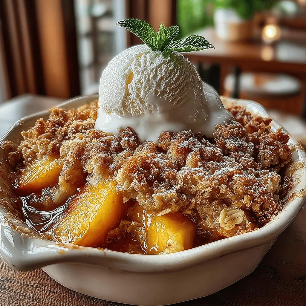 Homemade desserts possess a unique charm that evokes comfort and nostalgia, inviting us to gather around the table and savor the sweetness of life. Among these delightful treats, cobblers hold a special place in the hearts of many. With their warm, bubbling fruit filling and crisp topping, cobblers are synonymous with home cooking and evoke memories of family gatherings and summer celebrations. Today, we’re diving into the world of Rustic Peach Cobbler with Oats, a delightful variation that combines the classic flavors of this beloved dessert with the wholesome goodness of oats.