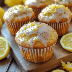 In the world of baked goods, few treats evoke the brightness of spring quite like Zesty Sweet Lemon Poppy Seed Muffins. These delightful muffins combine the tangy freshness of lemon with the nutty crunch of poppy seeds, creating a flavor profile that is both refreshing and comforting. Perfect for breakfast, brunch, or an afternoon snack, this recipe is not only simple but also sure to impress family and friends alike. The marriage of sweet and zesty ingredients in these muffins offers a culinary experience that tantalizes the taste buds while providing a nutritional boost.