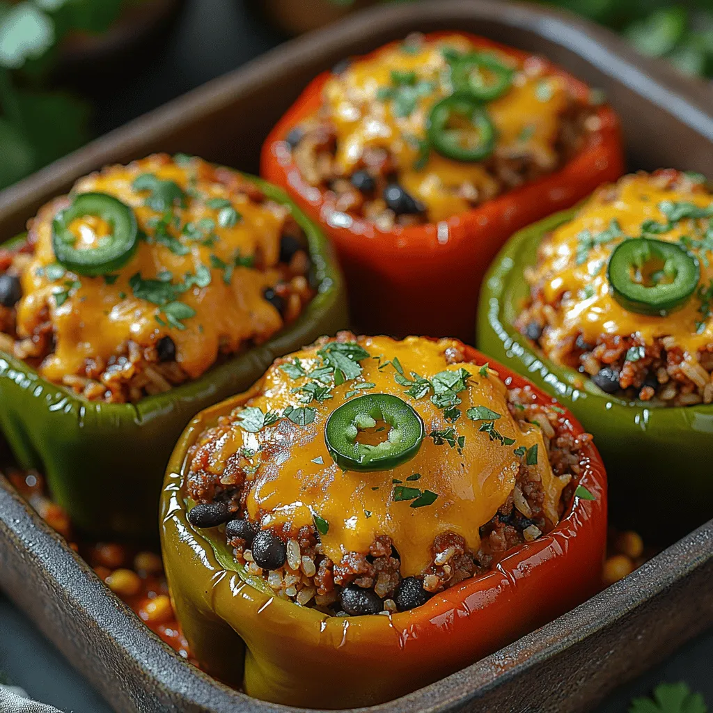 Crispy Taco-Stuffed Peppers: A Delicious Culinary Adventure