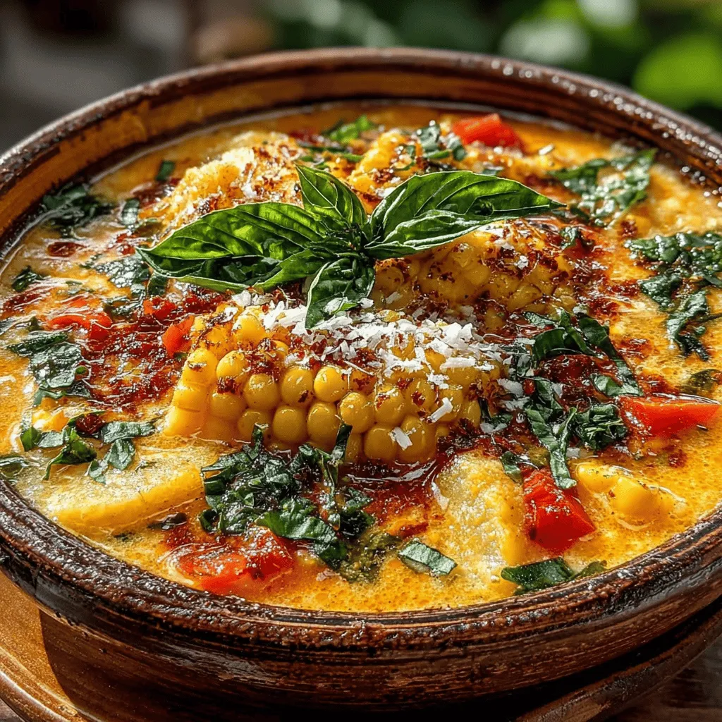 To elevate your Sunny Delight Corn Chowder, the incorporation of coconut milk is essential. This ingredient not only adds a creamy texture but also introduces a subtle sweetness that beautifully balances the natural flavors of the corn and potatoes. When using coconut milk, opt for the full-fat version for a rich mouthfeel, or use light coconut milk if you prefer a lighter dish.