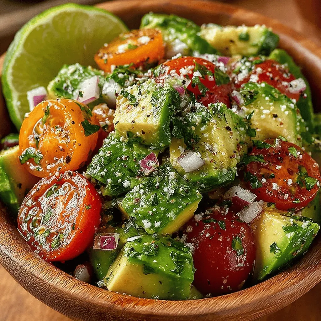 Creating a Fresh & Creamy Cucumber Avocado Salad is a delightful experience that combines fresh ingredients and vibrant flavors. Follow these detailed instructions to ensure a successful dish that is not only delicious but also visually appealing.