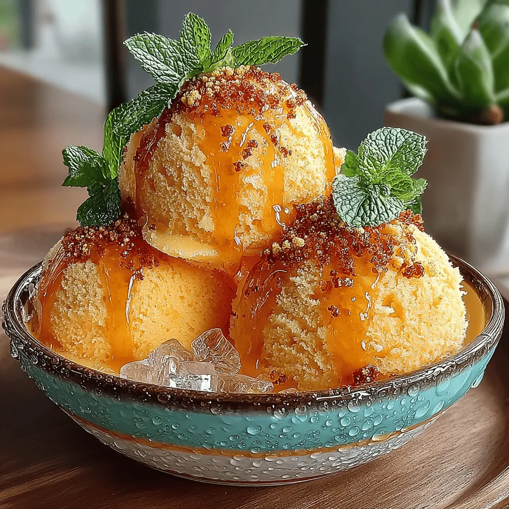 Sorbet, derived from the Arabic word 