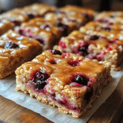 In recent years, there's been a noticeable shift towards healthier breakfast options as more people prioritize nutrition and convenience in their morning routines. With busy schedules often leaving little time for elaborate meals, breakfast bars have emerged as a popular solution, providing a quick and wholesome way to start the day. Among these, the Wholesome Berry Oatmeal Breakfast Bars stand out as a nutritious, delicious choice that caters to both taste and health.