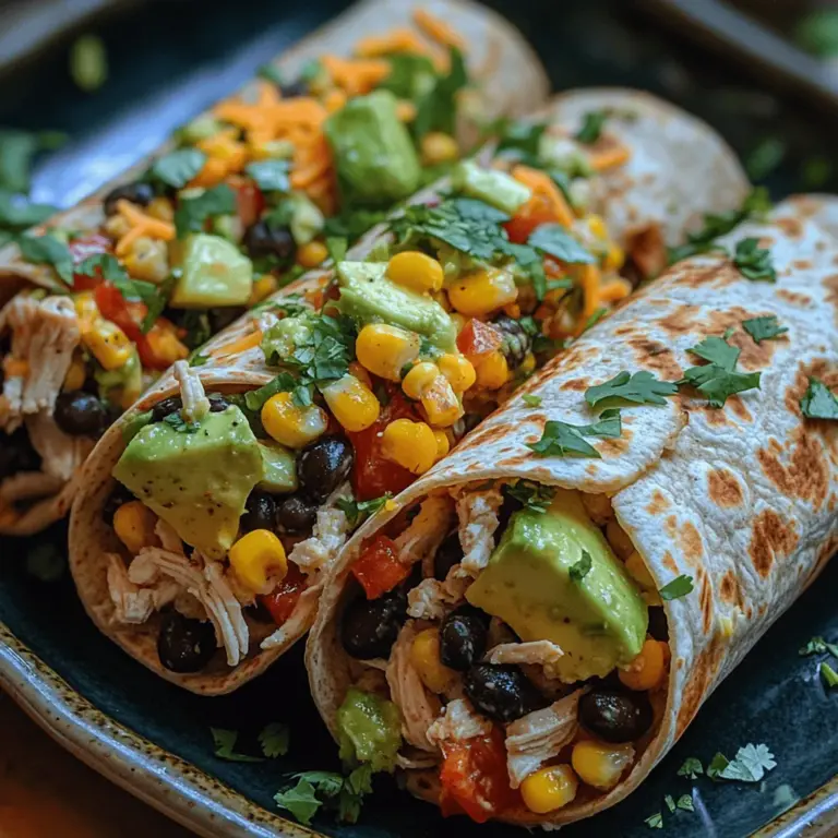 As the summer sun beats down, finding a meal that is both refreshing and nutritious can become a challenge. Enter Zesty Cold Southwest Chicken Salad Wraps—a delightful culinary creation that promises to satisfy your hunger while keeping you cool. Perfect for busy weeknights or as a quick lunch option, these wraps are a harmonious blend of protein, vibrant vegetables, and a zesty dressing that tantalizes the taste buds. Whether enjoyed at the picnic table or packed for a day at the office, these wraps are as versatile as they are delicious.