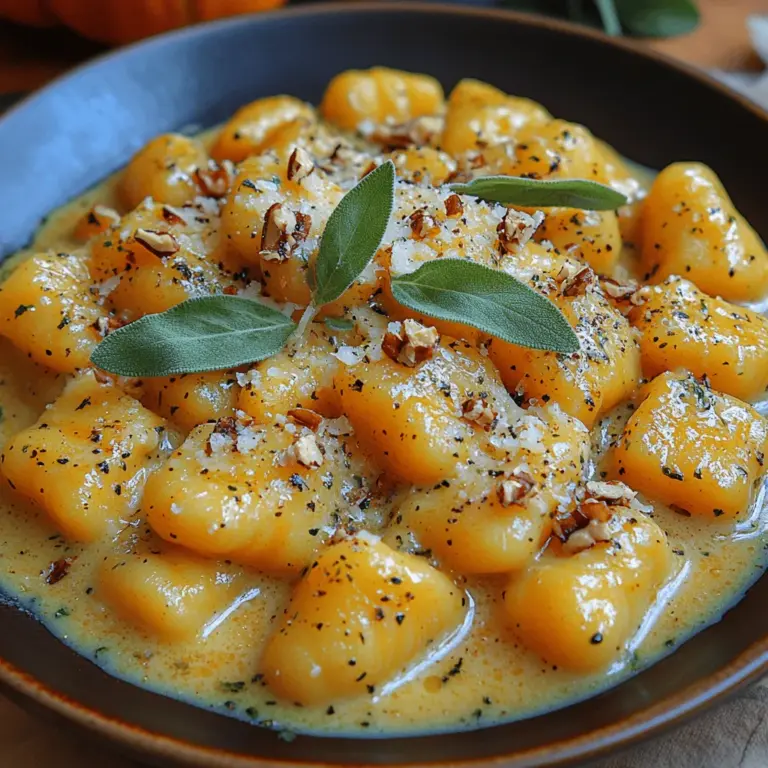 There’s something deeply comforting about a plate of gnocchi, especially when it’s infused with the rich flavors of pumpkin and aromatic sage. Buttery Sage Pumpkin Gnocchi is a delightful twist on the traditional Italian dish that has captured the hearts of food lovers around the world. This recipe combines the warm, earthy flavors of pumpkin with the fragrant essence of sage, creating a dish that is not only delicious but also visually appealing.