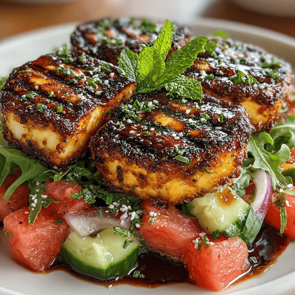 As the sun shines brightly and the temperatures rise, many of us turn to light, refreshing dishes that capture the essence of summer. Among the myriad of options available, the Grilled Halloumi & Watermelon Salad stands out as a vibrant and tantalizing choice. This dish not only showcases a delightful combination of flavors but also embodies the spirit of warm-weather dining with its colorful presentation and harmonious balance of savory and sweet.