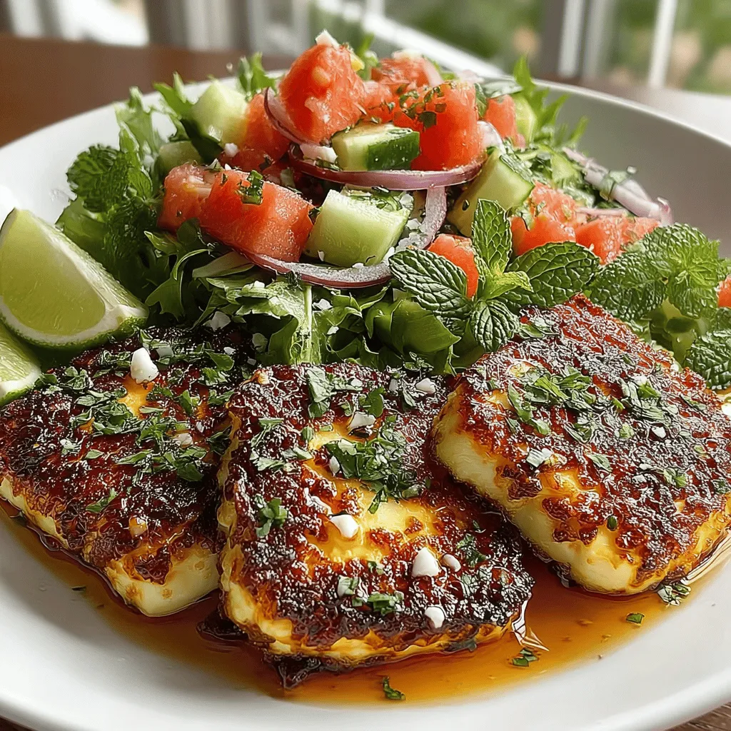 As the sun shines brightly and the temperatures rise, many of us turn to light, refreshing dishes that capture the essence of summer. Among the myriad of options available, the Grilled Halloumi & Watermelon Salad stands out as a vibrant and tantalizing choice. This dish not only showcases a delightful combination of flavors but also embodies the spirit of warm-weather dining with its colorful presentation and harmonious balance of savory and sweet.