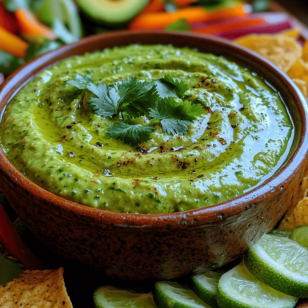 Introducing the Creamy Avocado Lime Ranch Dip – a delectable blend that elevates any gathering, whether it’s a lively party or a cozy family snack time. With its smooth and creamy texture complemented by a refreshing lime zest, this dip not only promises to tantalize your taste buds but also serves as a nutritious option for those looking to indulge guilt-free. Avocados, the star ingredient, bring a wealth of health benefits, while the zesty lime and flavorful ranch seasoning create a delightful fusion that can please even the pickiest eaters. In this article, we'll explore every aspect of this unique dip, from its ingredients and preparation methods to serving suggestions that make it an instant favorite.