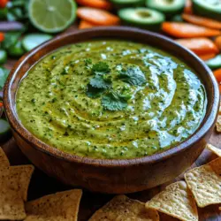 Introducing the Creamy Avocado Lime Ranch Dip – a delectable blend that elevates any gathering, whether it’s a lively party or a cozy family snack time. With its smooth and creamy texture complemented by a refreshing lime zest, this dip not only promises to tantalize your taste buds but also serves as a nutritious option for those looking to indulge guilt-free. Avocados, the star ingredient, bring a wealth of health benefits, while the zesty lime and flavorful ranch seasoning create a delightful fusion that can please even the pickiest eaters. In this article, we'll explore every aspect of this unique dip, from its ingredients and preparation methods to serving suggestions that make it an instant favorite.