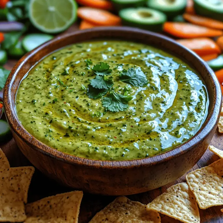 Introducing the Creamy Avocado Lime Ranch Dip – a delectable blend that elevates any gathering, whether it’s a lively party or a cozy family snack time. With its smooth and creamy texture complemented by a refreshing lime zest, this dip not only promises to tantalize your taste buds but also serves as a nutritious option for those looking to indulge guilt-free. Avocados, the star ingredient, bring a wealth of health benefits, while the zesty lime and flavorful ranch seasoning create a delightful fusion that can please even the pickiest eaters. In this article, we'll explore every aspect of this unique dip, from its ingredients and preparation methods to serving suggestions that make it an instant favorite.
