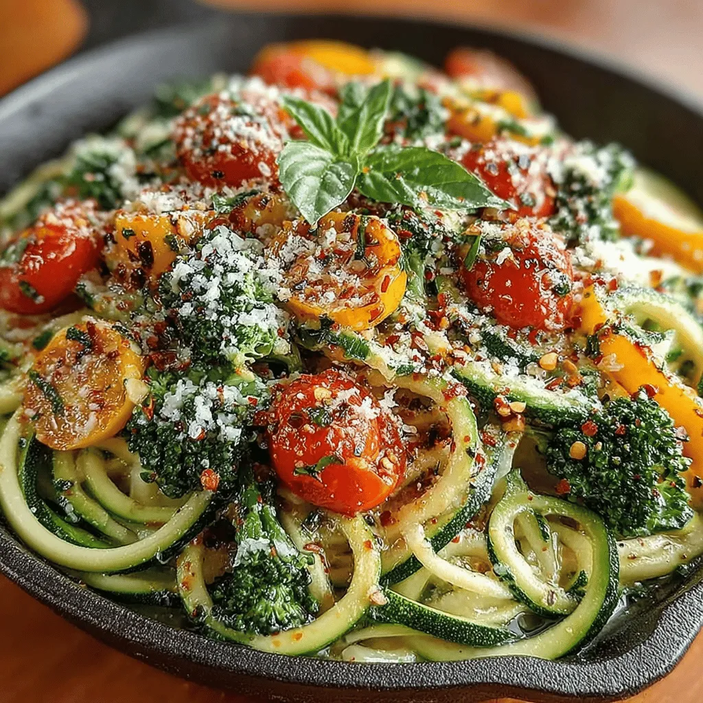 In today's fast-paced world, finding a meal that is both quick to prepare and bursting with flavor can often feel like a daunting task. Enter the Zesty Garlic Parmesan Zucchini Noodle Stir Fry—a dish that caters to the health-conscious while delivering on taste and satisfaction. This recipe not only showcases the versatility of zucchini noodles but also highlights the robust flavors of garlic and Parmesan, making it an enticing option for dinner or a light lunch.