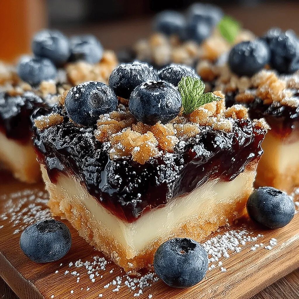 Blueberry Bliss Pie Bars are a delightful dessert that embodies the flavors and freshness of summer. With their buttery crust, luscious blueberry filling, and a crumbly topping, these bars are not just visually appealing; they are a treat for the taste buds. Perfect for gatherings, potlucks, or a simple family dessert, these pie bars offer a delicious way to enjoy blueberries, whether fresh or frozen. In this comprehensive guide, we will delve into the ingredients that make these bars exceptional, outline the step-by-step preparation process, and reveal the satisfying results of creating your own Blueberry Bliss Pie Bars.