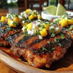 As summer approaches, the allure of outdoor grilling becomes undeniable. One dish that perfectly embodies the essence of warm weather dining is Tropical Grilled Chicken with Mango Salsa. This delightful recipe combines juicy, marinated chicken with a refreshing mango salsa, bringing the vibrant flavors of the tropics right to your backyard. With its aromatic spices and fresh ingredients, this dish not only tantalizes the taste buds but also celebrates the joy of cooking and sharing meals outdoors.