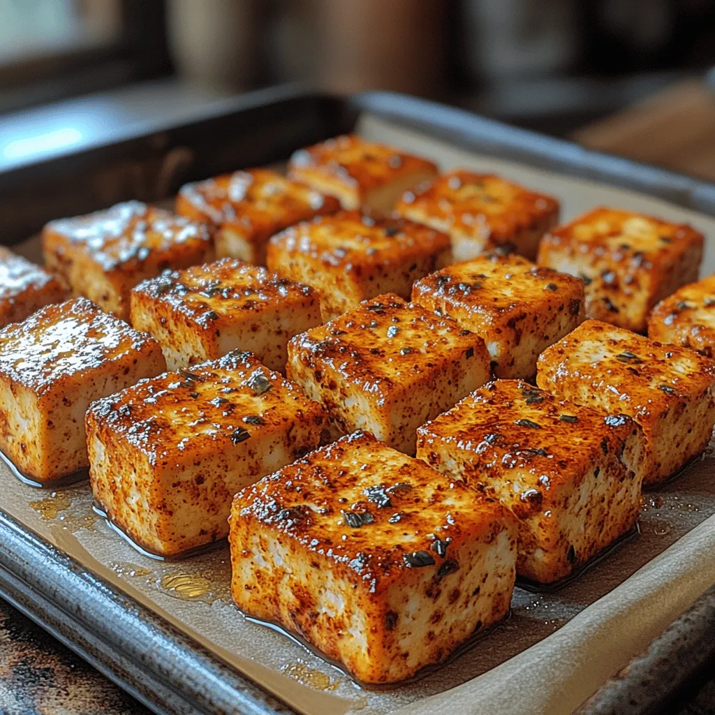 If you’re on the lookout for a delicious, healthy snack or appetizer, look no further than Spicy Crispy Baked Tofu Bites. This dish not only satisfies your cravings for something crispy and flavorful but also packs a nutritional punch. With its perfect balance of spice and crunch, these bites are sure to impress both vegans and non-vegans alike. Whether you’re enjoying them as a stand-alone snack, tossing them into a salad, or serving them as an appetizer at your next gathering, Spicy Crispy Baked Tofu Bites are versatile enough to fit any occasion.