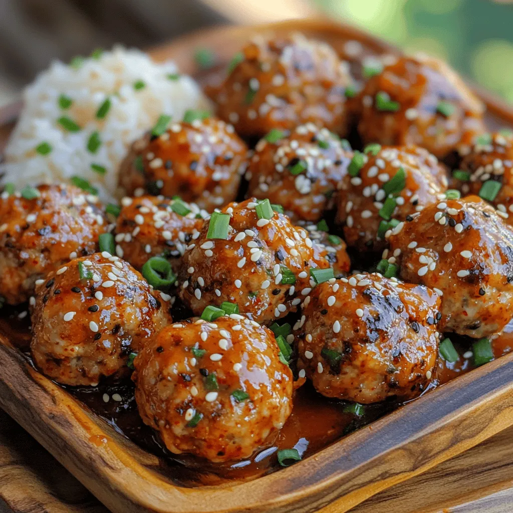 If you're looking to tantalize your taste buds with a dish that harmonizes spice, sweetness, and a touch of umami, then Sizzling Spicy Korean BBQ Meatballs are the answer. This dish is a delightful fusion of flavors that pays homage to the vibrant street food culture of Korea, where bold flavors and aromatic spices come together to create unforgettable culinary experiences. These meatballs are not only delicious but also incredibly versatile, making them perfect for a family dinner, a party appetizer, or a hearty snack.