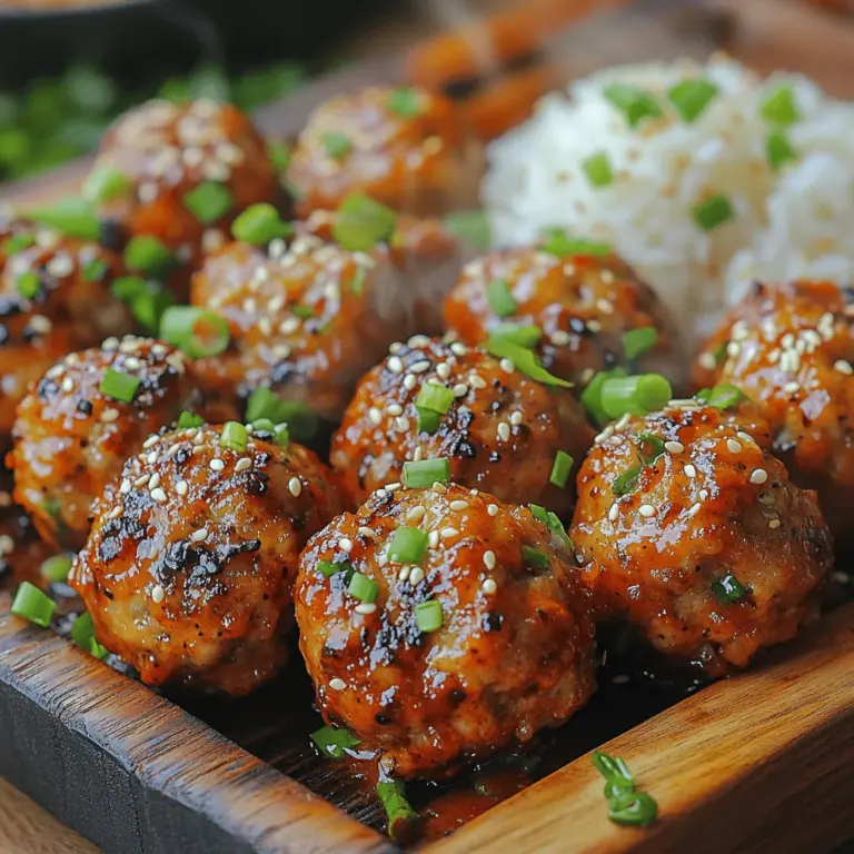 If you're looking to tantalize your taste buds with a dish that harmonizes spice, sweetness, and a touch of umami, then Sizzling Spicy Korean BBQ Meatballs are the answer. This dish is a delightful fusion of flavors that pays homage to the vibrant street food culture of Korea, where bold flavors and aromatic spices come together to create unforgettable culinary experiences. These meatballs are not only delicious but also incredibly versatile, making them perfect for a family dinner, a party appetizer, or a hearty snack.