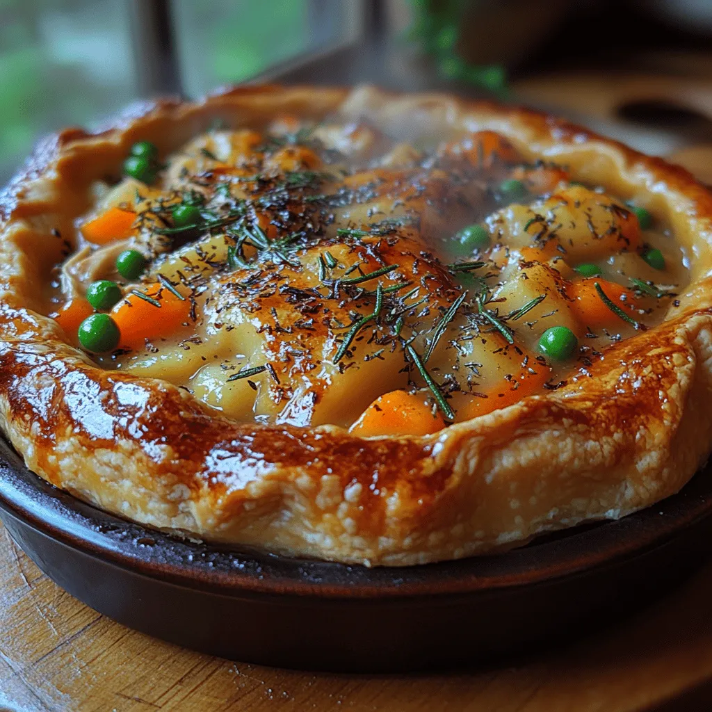 Tender Rosemary Chicken Pot Pie