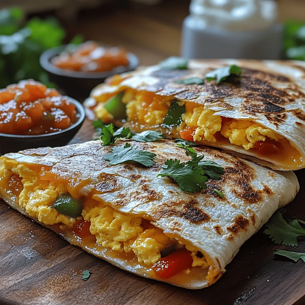 Crispy Tortilla Egg Quesadillas: A Culinary Delight