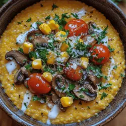 Creamy Sweet Corn Polenta Bowl