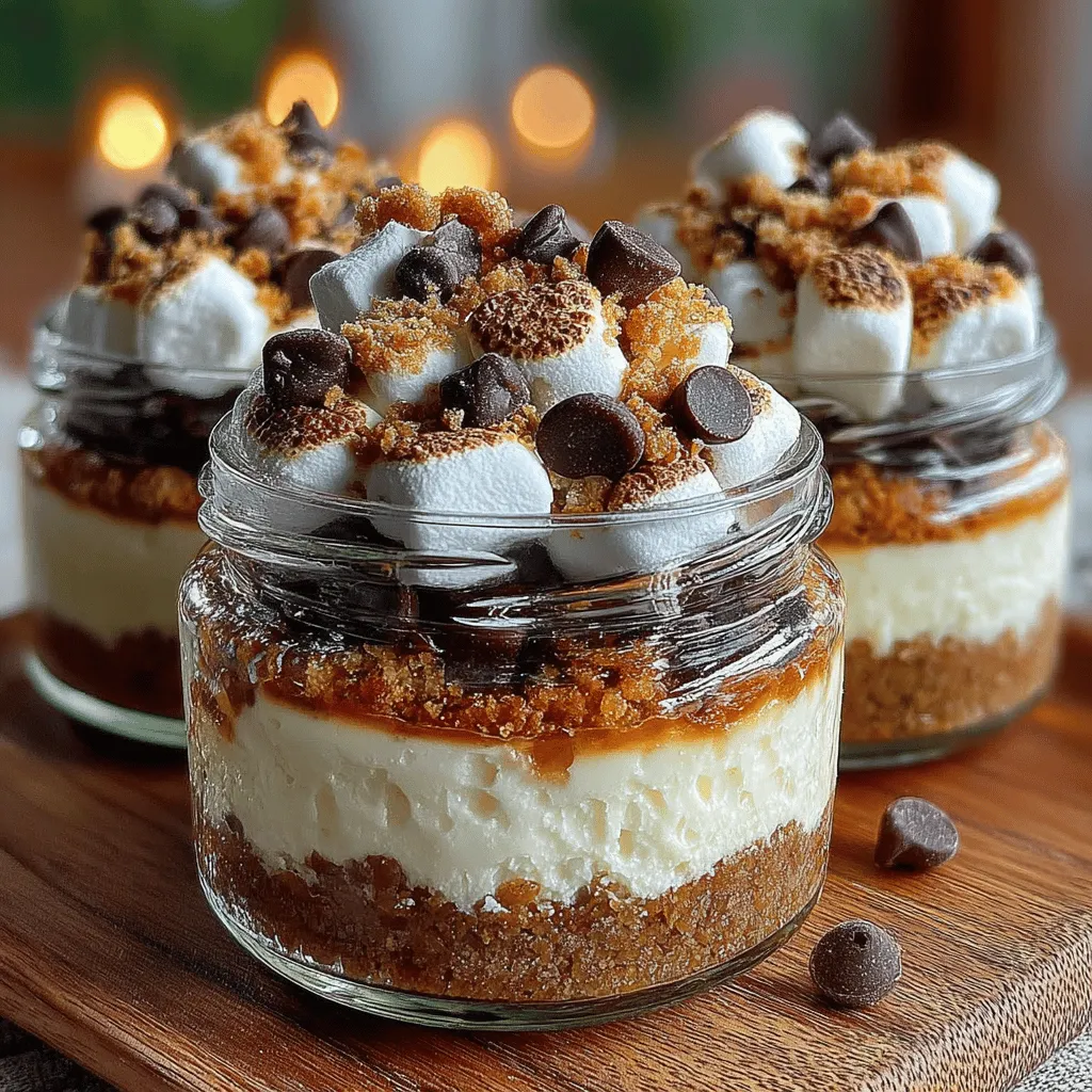 S’mores are more than just a sweet treat; they are a symbol of childhood nostalgia, summer nights spent around the campfire, and the warmth of gathering with friends and family. The classic combination of graham crackers, melted chocolate, and gooey marshmallows has delighted taste buds for generations, evoking memories of starry skies and crackling fires. However, for those seeking a modern twist on this beloved snack, the no-bake cheesecake adaptation of S’mores presents an innovative option that is as simple as it is delicious.