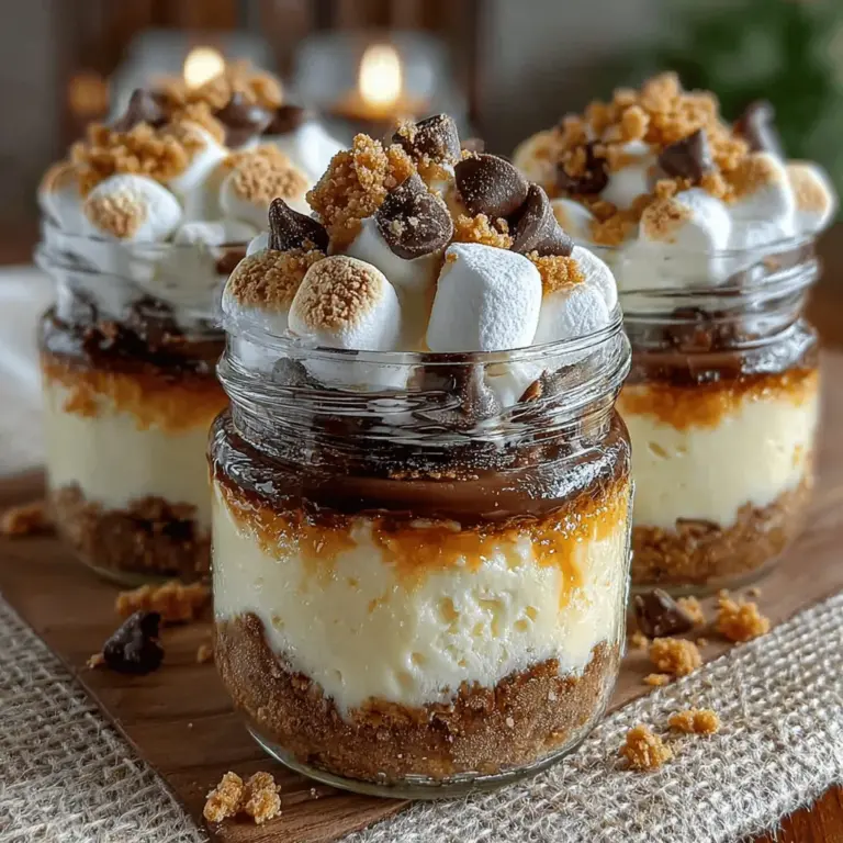 S’mores are more than just a sweet treat; they are a symbol of childhood nostalgia, summer nights spent around the campfire, and the warmth of gathering with friends and family. The classic combination of graham crackers, melted chocolate, and gooey marshmallows has delighted taste buds for generations, evoking memories of starry skies and crackling fires. However, for those seeking a modern twist on this beloved snack, the no-bake cheesecake adaptation of S’mores presents an innovative option that is as simple as it is delicious.