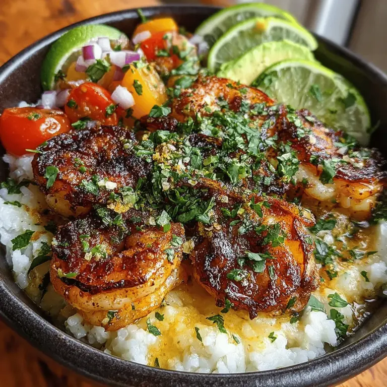 Shrimp and rice dishes have long captivated palates around the world, celebrated for their versatility, ease of preparation, and ability to absorb a myriad of flavors. Among the many variations, the Zesty Lime Shrimp & Coconut Rice Bowls stand out for their refreshing and vibrant flavors. This dish combines succulent shrimp with creamy coconut rice, creating a harmonious blend that delights the senses. The marriage of zesty lime and luscious coconut elevates this meal beyond the ordinary, making it an excellent option for both quick weeknight dinners and impressive meals for special occasions.