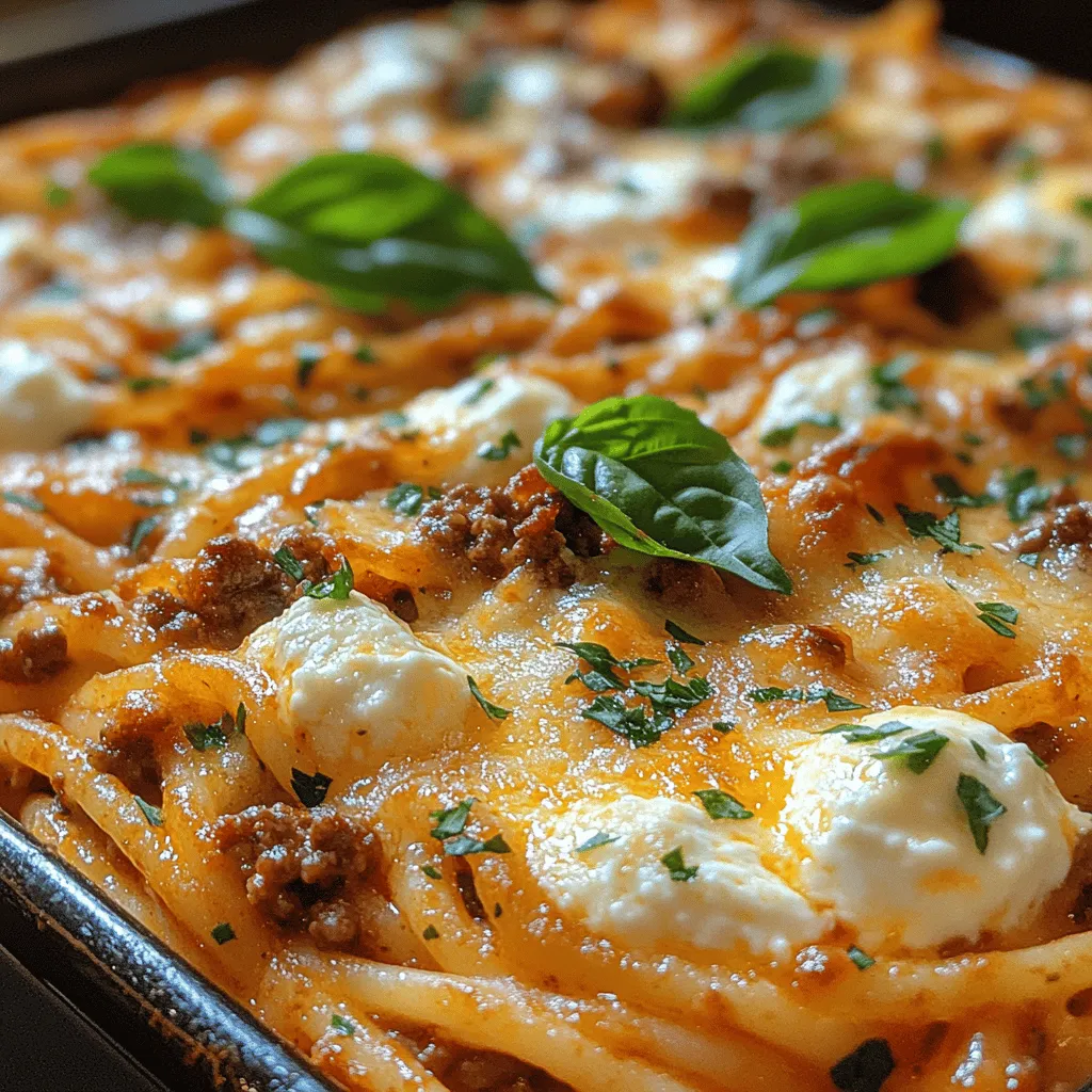When it comes to comforting meals that bring families together, few dishes can rival the sheer joy of a Baked Spaghetti Casserole with Three Cheeses. This delightful recipe is not just a feast for the taste buds; it’s a warm hug on a plate, perfect for family gatherings, casual weeknight dinners, or any occasion where nourishment and comfort are paramount. The combination of al dente spaghetti enveloped in a rich, cheesy sauce makes this dish an irresistible choice for both kids and adults alike.