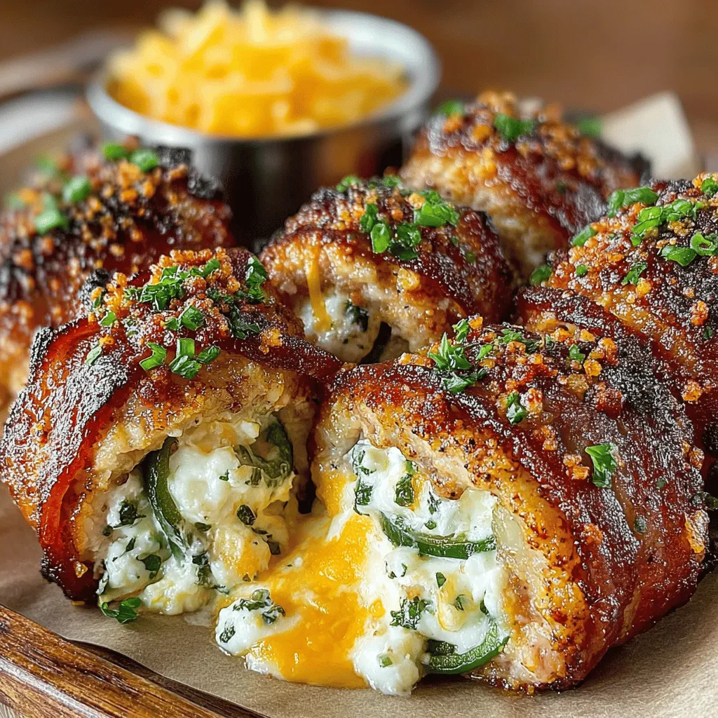 If you're searching for a dish that perfectly combines bold flavors and an irresistible crunch, look no further than Crispy Bacon-Wrapped Jalapeño Chicken Bites. This appetizer has gained popularity for its unique fusion of spicy and savory elements, making it an ideal choice for a variety of occasions. Whether you’re hosting a casual get-together, gearing up for game day, or simply indulging in a cozy night in, these chicken bites are sure to impress your guests and tantalize your taste buds.