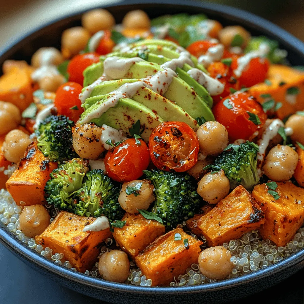 The Crunchy Roasted Veggie Bowl is a vibrant and nutritious dish that celebrates the best of fresh vegetables and wholesome grains. This recipe is not just a meal; it’s a colorful tapestry of flavors and textures that invites everyone to the table for a healthy feast. With its emphasis on seasonal produce and nutrient-dense ingredients, this bowl is perfect for anyone looking to enjoy a satisfying dish that doesn’t compromise on taste. From busy weeknights to leisurely weekend brunches, the Crunchy Roasted Veggie Bowl fits seamlessly into any meal plan, making it an excellent choice for health-conscious eaters and food enthusiasts alike.
