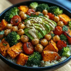 Crunchy Roasted Veggie Bowl: A Culinary Delight